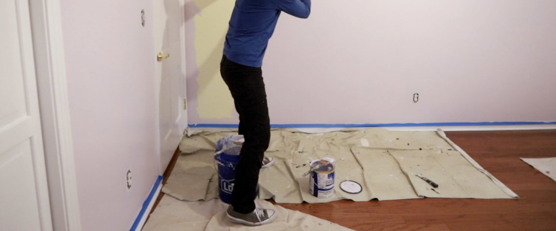 Is it hard to paint a room yourself?